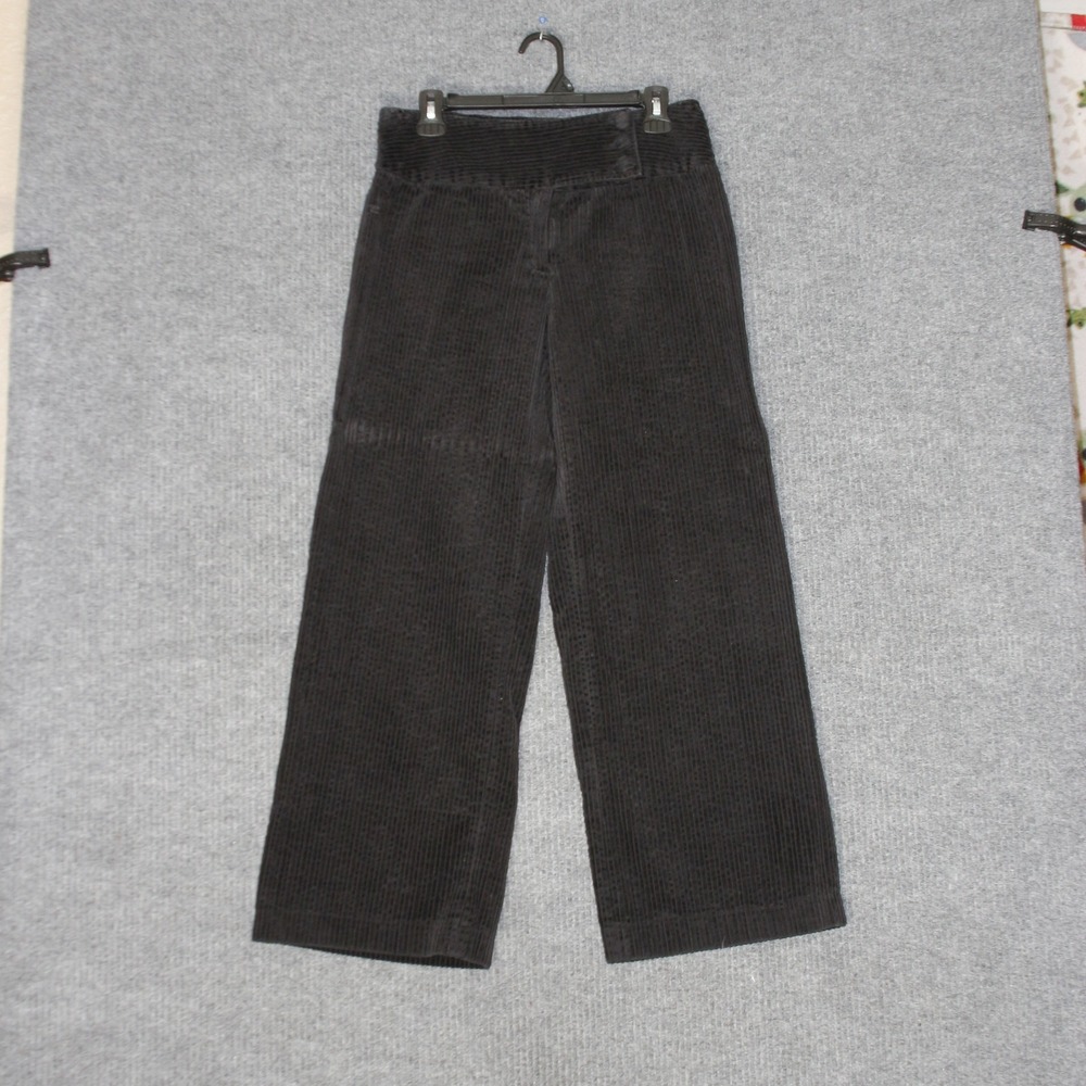 Kenzie Corduroy Pants Womens Size 8 Brown Wide Leg‎ Casual Cotton Trousers